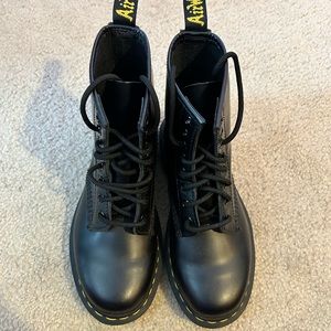 Dr. Marten’s Matte Black Combat Boots